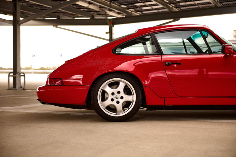 Wiel rechtsachter Porsche 964