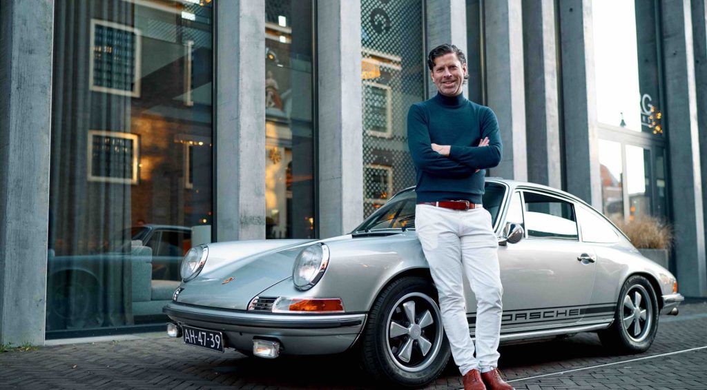 Popko Wagenaar at Lammertink Specialized in Porsche