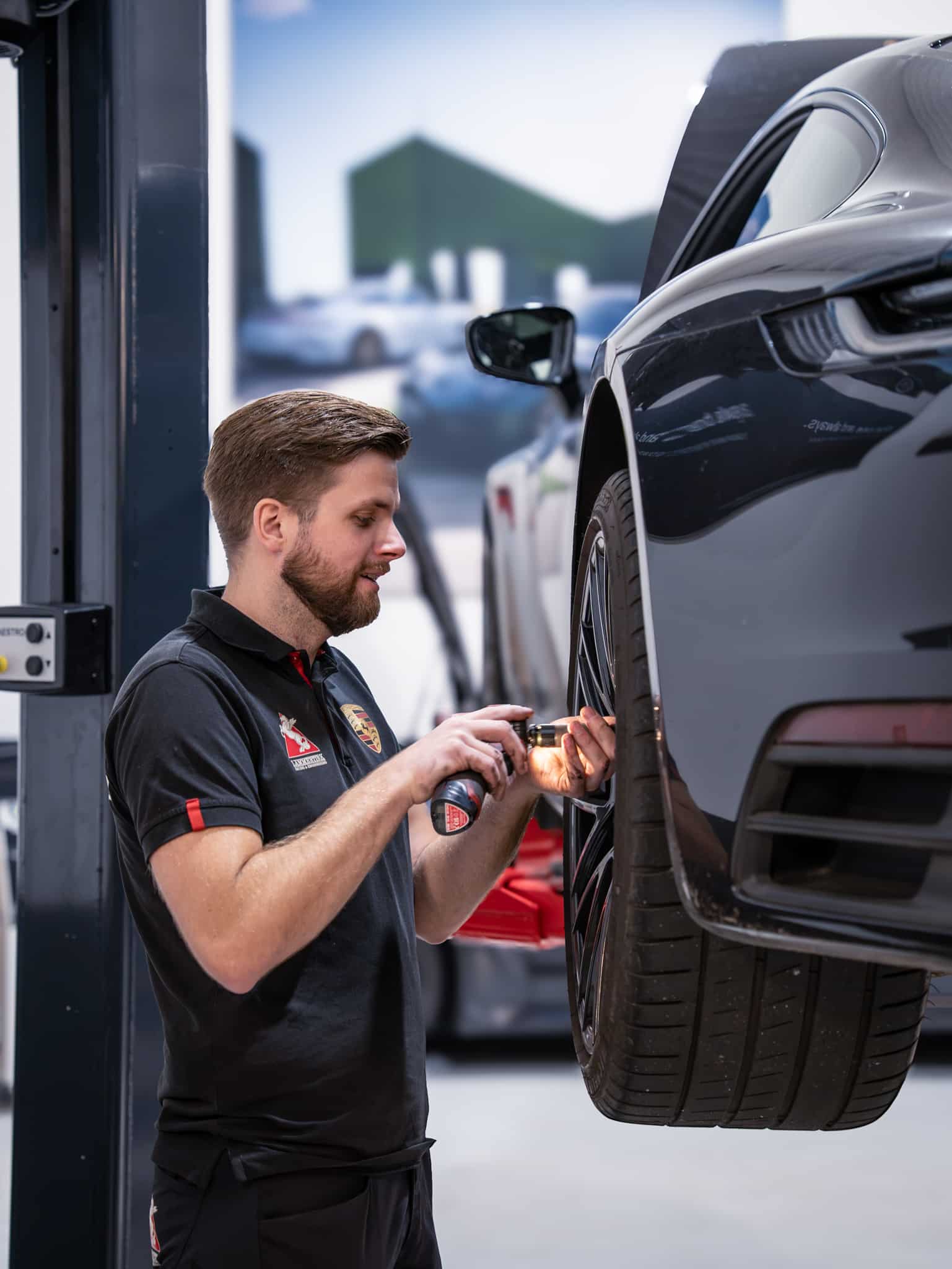 Porsche 911 992 onderhoud Enter