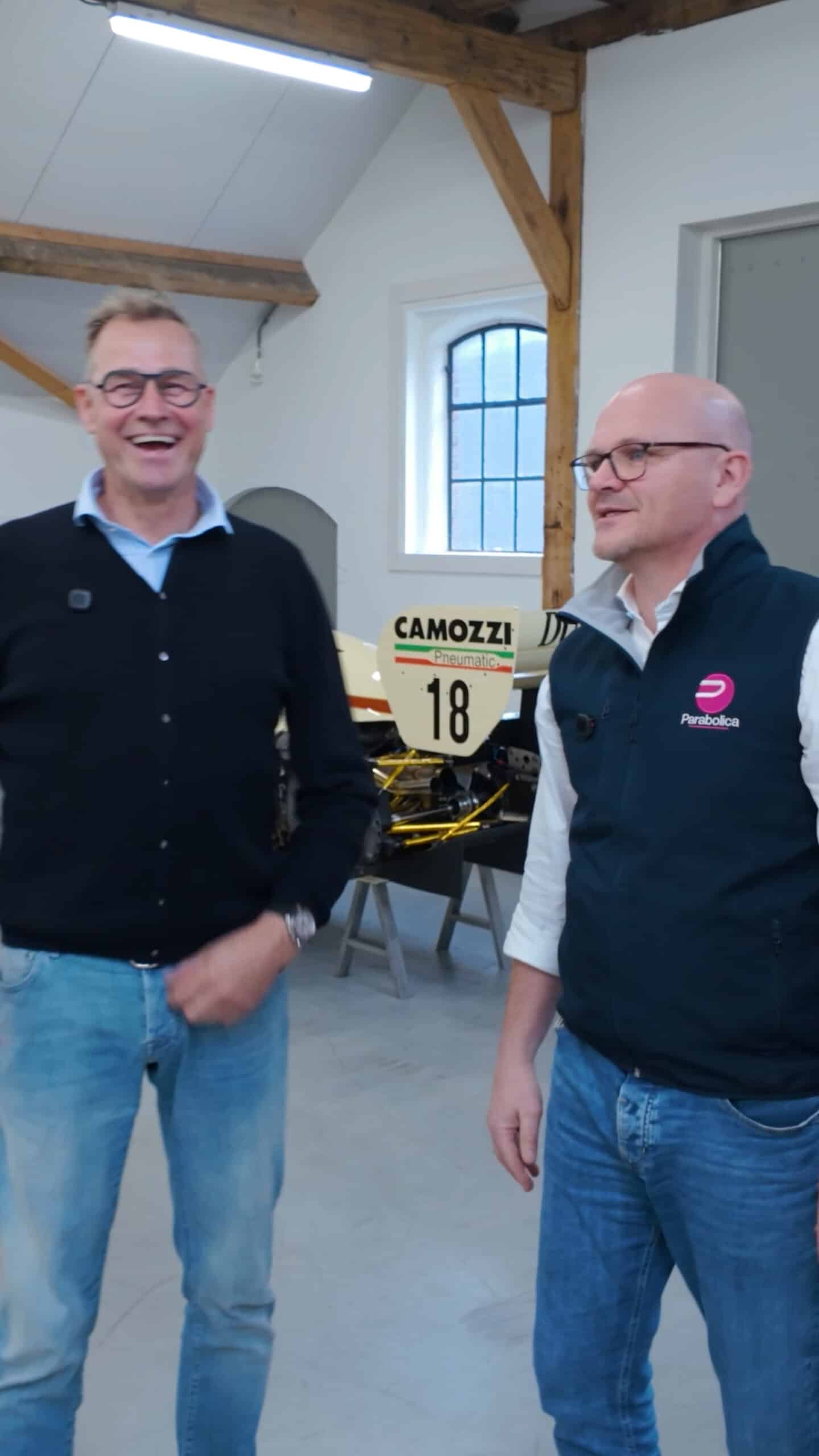 De garage van Lammertink - Parabolica